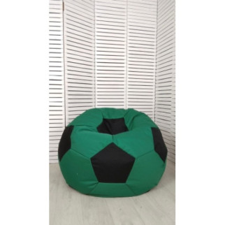 Крісло М'яч Coolki 100 см Зелений із чорним (Оксфорд 600D PU) - Інтернет-магазин спільних покупок ToGether