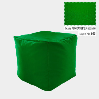 Безкаркасне крісло пуф Кубик Coolki 45x45 Світло-зелений Оксфорд 600 - Інтернет-магазин спільних покупок ToGether