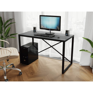 Комп'ютерний стіл Rimos 1000х750х600 мм чорний ЛДСП Антрацит 16мм (Z-23_Bl_An) - Інтернет-магазин спільних покупок ToGether