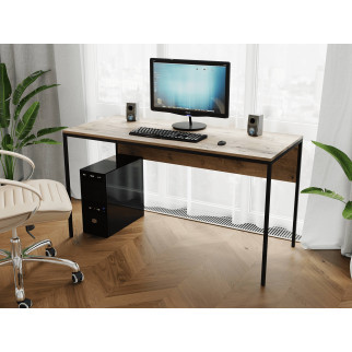 Комп'ютерний стіл Rimos 1600х750х600 мм TOR чорний ЛДСП Аліканте 16мм (Z-25_B_Al) - Інтернет-магазин спільних покупок ToGether