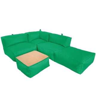 Комплект безкаркасних меблів Блек Tia-Sport (sm-0692-5) зелений - Інтернет-магазин спільних покупок ToGether