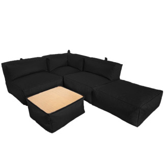 Комплект безкаркасних меблів Блек Tia-Sport (sm-0692-8) чорний - Інтернет-магазин спільних покупок ToGether
