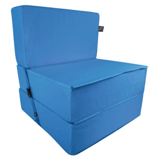 Безкаркасне крісло розкладачка Tia-Sport Поролон 180х70 см (sm-0920-7) блакитний - Інтернет-магазин спільних покупок ToGether
