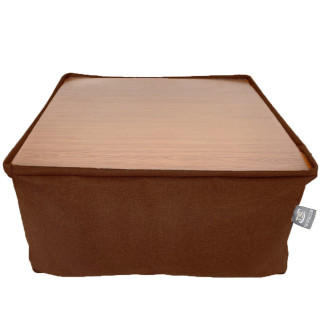 Безкаркасний модульний Пуф-столик Блек Tia-Sport (sm-0948-6) коричневий - Інтернет-магазин спільних покупок ToGether
