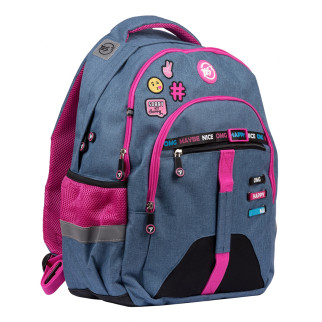 Шкільний рюкзак YES S-64 Beauty 554682 M Рожевий - Інтернет-магазин спільних покупок ToGether