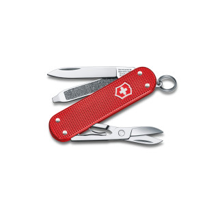 Ніж-брелок Victorinox Classic SD Alox Colors Sweet Berry 58 мм, 5 функцій, Червоний (0.6221.201G) - Інтернет-магазин спільних покупок ToGether