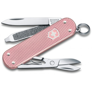 Ніж-брелок Victorinox Classic SD Alox Colors Cotton Candy 58 мм, 5 функцій, Рожевий (0.6221.252G) - Інтернет-магазин спільних покупок ToGether