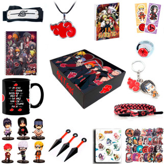 Подарунковий Акацукі Akatsuki Наруто Naruto Аніме Бокс (12694) - Інтернет-магазин спільних покупок ToGether