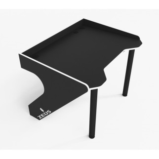 Геймерський ергономічний стіл ZEUS ™ GEROY-2 Чорний-білий - Інтернет-магазин спільних покупок ToGether