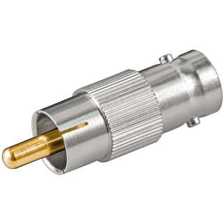 Перехідник відео Goobay BNC/50ohm-RCA F/M адаптер Gold contact(75.01.1355) - Інтернет-магазин спільних покупок ToGether