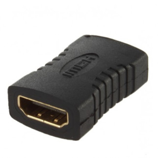 Перехідник моніторний Goobay HDMI F/F (адаптер) прямий литий L=46mm Gold чорний (75.06.0729) - Інтернет-магазин спільних покупок ToGether
