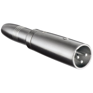 Перехідник аудіо Lucom XLR 3p-Jack 6.3mm M/F адаптер Mono Metal корпус металік (25.02.5022) - Інтернет-магазин спільних покупок ToGether
