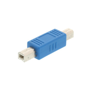 Перехідник обладнання Roline USB2.0 B M/M компактний синій (12.03.2915) - Інтернет-магазин спільних покупок ToGether