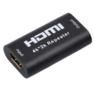 Подовжувач моніторний Gutbay HDMI F/F (Repeater) Pas (до 40m) чорний (78.01.2891) - Інтернет-магазин спільних покупок ToGether