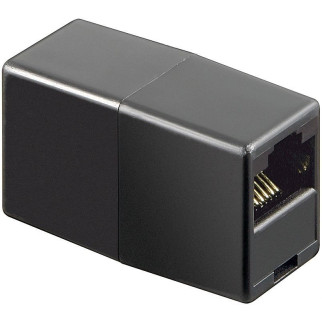 Перехідник мережевий Goobay RJ45 UTP5e F/F RJ45 адаптер ISDN 1:1 8P8C чорний (75.05.0260) - Інтернет-магазин спільних покупок ToGether