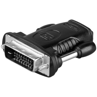 Перехідник моніторний Goobay HDMI-DVI F/M 24+1 Moulded чорний (75.06.8482) - Інтернет-магазин спільних покупок ToGether