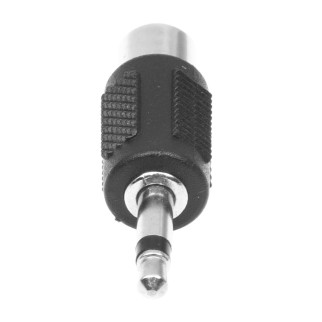 Перехідник аудіо Lucom Jack 3.5mm 2pin-RCA (Mono) M/F адаптер Mono чорний (62.09.8041) - Інтернет-магазин спільних покупок ToGether