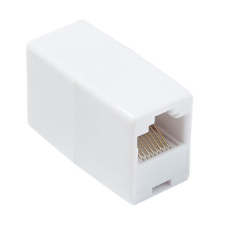Перехідник мережевий Lucom RJ45 UTP5e F/F RJ45 адаптер Ethernet 1:1 100Mbi білий (62.09.8141) - Інтернет-магазин спільних покупок ToGether