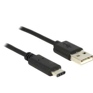 Кабель пристроїв Gutbay USB Type-C-2.0A M/M  1.0m (USB2.0) 3xShield AWG24+28 Cu чорний (78.01.2823) - Інтернет-магазин спільних покупок ToGether