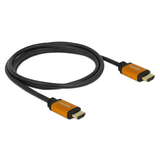 Кабель монітора-сигнальний Delock HDMI M/M  1.5m UHD 8K@60Hz D=7.3mm HDR Cu чорний (70.08.5728) - Інтернет-магазин спільних покупок ToGether