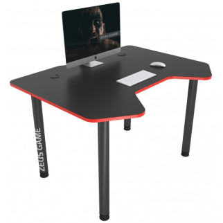 Геймерський стіл ZEUS™ PIXEL чорний/червоний - Інтернет-магазин спільних покупок ToGether