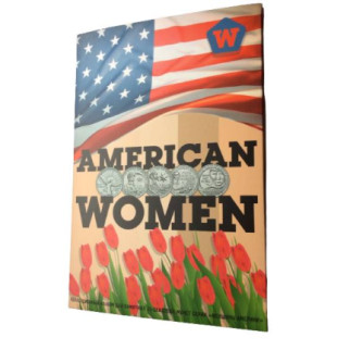 Капсульний альбом для монет Women Жінки Америки 2022-2025 30 мм Різнокольоровий (hub_82ccvv) - Інтернет-магазин спільних покупок ToGether