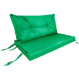 Комплект подушок Tia-Sport Сидушка та спинка Оксфорд Зелений (sm-0961) - Інтернет-магазин спільних покупок ToGether