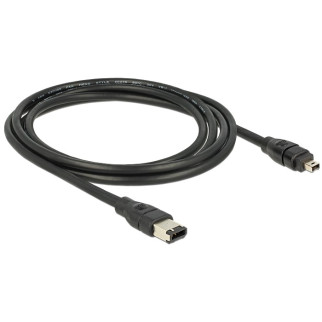 Кабель Delock FireWire 4p-6p M/M  1.8m AWG28 D=5.5mm 400Mbps Чорний (70.08.2577) - Інтернет-магазин спільних покупок ToGether