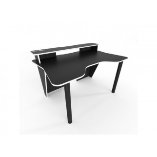 Геймерський ігровий стіл Comfy Home Darrius чорний+білий - Інтернет-магазин спільних покупок ToGether