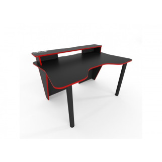 Геймерський ігровий стіл Comfy Home Darrius чорний+червоний - Інтернет-магазин спільних покупок ToGether