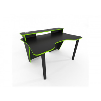 Геймерський ігровий стіл Comfy Home Darrius чорний+лайм - Інтернет-магазин спільних покупок ToGether