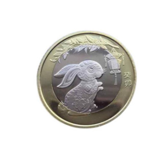 Монета Mine Рік Кролика 10 юаней 2023 р 35 мм Золотистий (hub_yjwcwh) - Інтернет-магазин спільних покупок ToGether