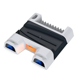 Мультифункціональна Док-Станція DOBE для Playstation 5 з LED зарядкою для 2-х геймпадів PS5 Dualsense (TP5-05100) - Інтернет-магазин спільних покупок ToGether