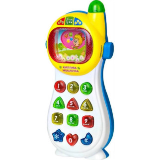 Музичний розвиваючий телефон "Розумний телефон" жовтий Play Smart 0103UK - Інтернет-магазин спільних покупок ToGether