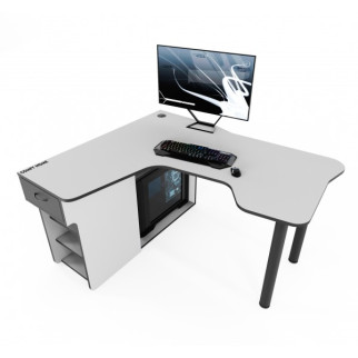 Геймерський ігровий стіл Comfy Home Kano-2 білий/чорний - Інтернет-магазин спільних покупок ToGether