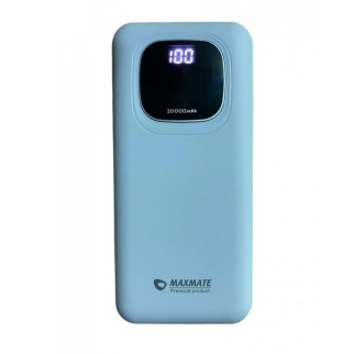 Зарядний пристрій Power Bank Maxmate MMP-20C 20000 mAh Білий - Інтернет-магазин спільних покупок ToGether