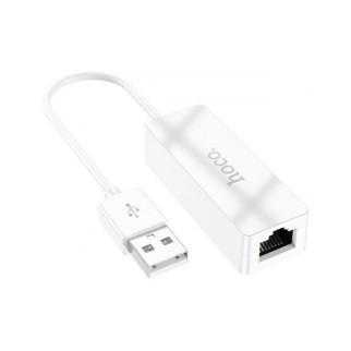 Перехідник USB на RJ45 HOCO Acquire UA22 на Ethernet White - Інтернет-магазин спільних покупок ToGether