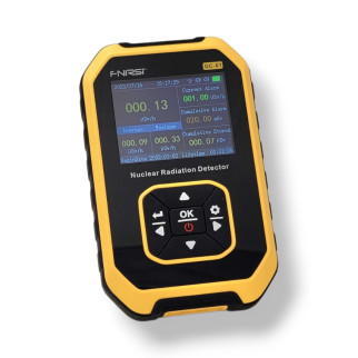Дозиметр прилад для вимірювання радіації лічильник Гейгера fnirsi gc 01 Чорно-Жовтий  (2366601) - Інтернет-магазин спільних покупок ToGether