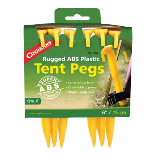 Кілочки для намету Coghlans ABS Tent Pegs 6 6 Pack (1053-CHL.9306) - Інтернет-магазин спільних покупок ToGether