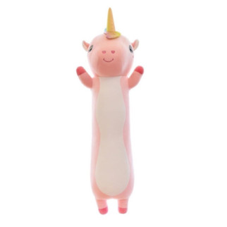 М'яка іграшка плюшева подушка UKC Єдиноріг-батон 105 см Рожевий - Інтернет-магазин спільних покупок ToGether