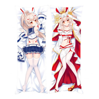 Подушка обіймашка дакімакура Аянамі Лазурний шлях Azur Lane v7 120x40см (22259) Bioworld - Інтернет-магазин спільних покупок ToGether