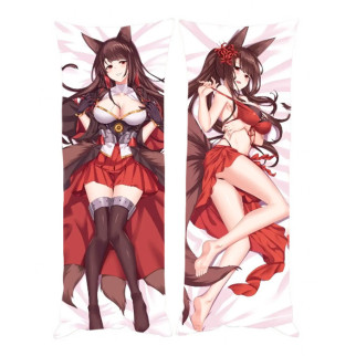 Подушка обіймашка дакімакура Акагі Лазурний шлях Azur Lane 120x40см (22121) Bioworld - Інтернет-магазин спільних покупок ToGether