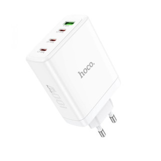 Зарядний пристрій USB HOCO N31 Leader PD100W White - Інтернет-магазин спільних покупок ToGether