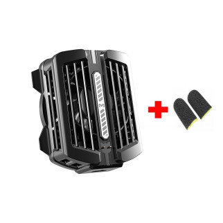 Магнітний напівпровідниковий кулер-радіатор MEMO вентилятор для смартфона Black (CX12) - Інтернет-магазин спільних покупок ToGether