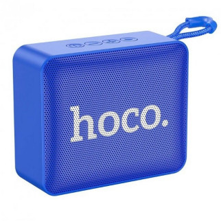 Бездротова портативна колонка Hoco Gold brick BS51 Blue - Інтернет-магазин спільних покупок ToGether
