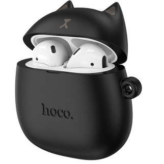Бездротові навушники для дітей Bluetooth HOCO Cat EW45 у кейсі Black - Інтернет-магазин спільних покупок ToGether