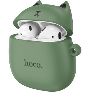 Дитячі бездротові навушники Bluetooth HOCO Cat EW45 в кейсі Оlive - Інтернет-магазин спільних покупок ToGether