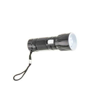 Ліхтарик ручний на батарейках з фокусуванням чорний маленький-кишеньковий Sooya SY306 - Інтернет-магазин спільних покупок ToGether