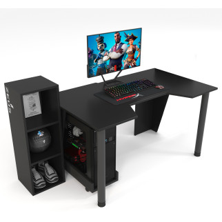Геймерський ігровий стіл ZEUS™ GAMER-4 чорний - Інтернет-магазин спільних покупок ToGether