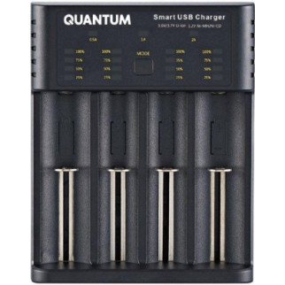 Зарядний пристрій Quantum QM-BC4040 універсальний 4-slot (USB) - Інтернет-магазин спільних покупок ToGether